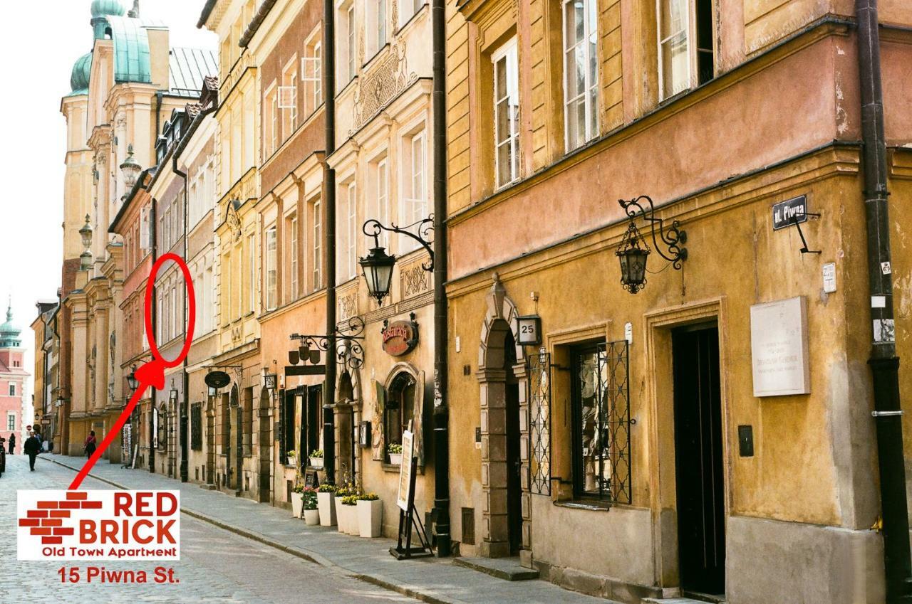 Red Brick Old Town Apartment Βαρσοβία Εξωτερικό φωτογραφία